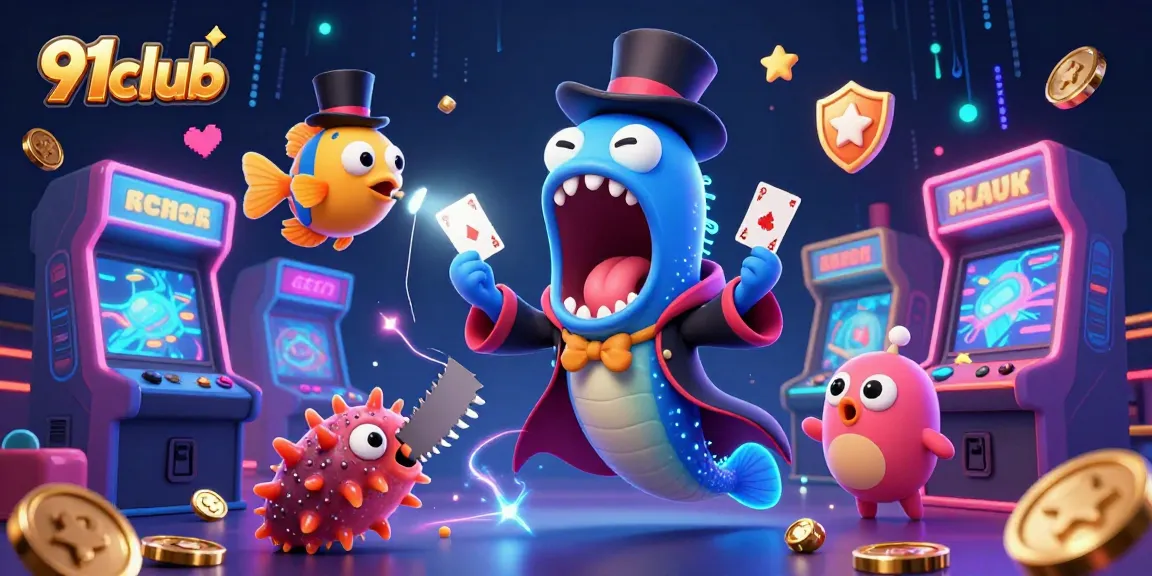 Experience exciting card tricks and vibrant arcade action in the 91club gaming scene.